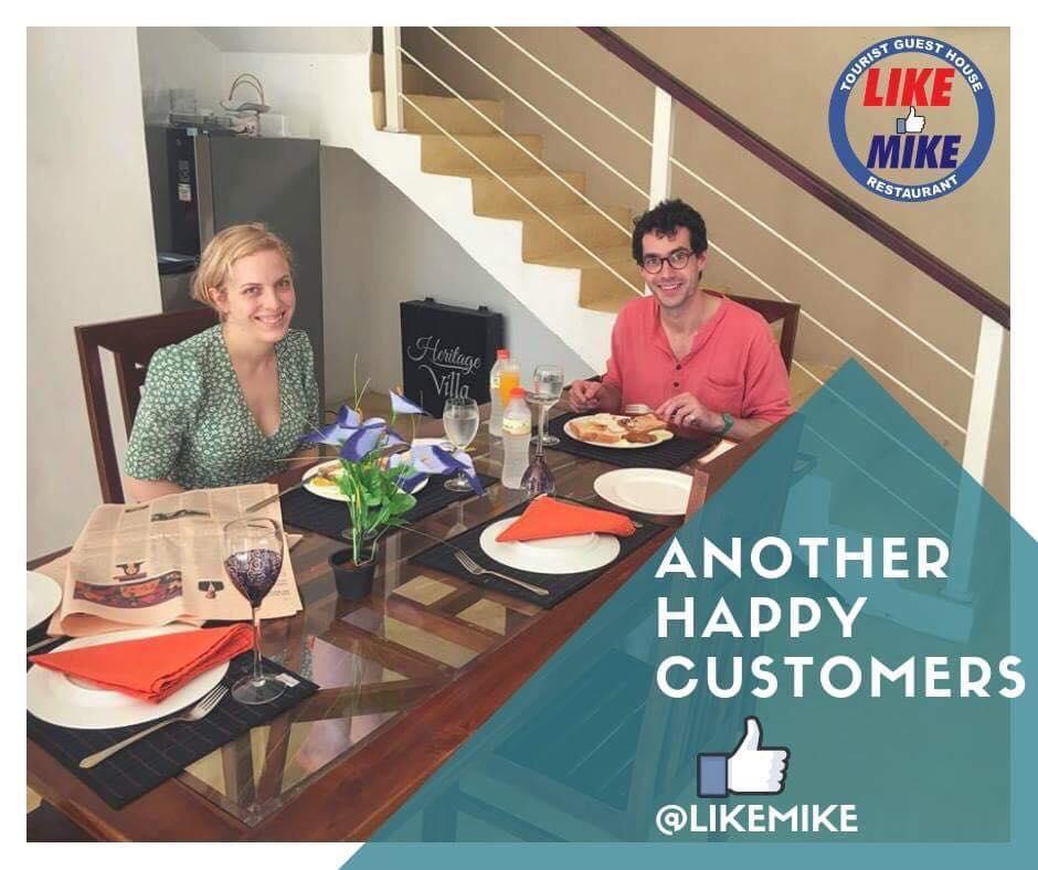Like Mike Tourist Guest House & Restaurant Negombo Kültér fotó